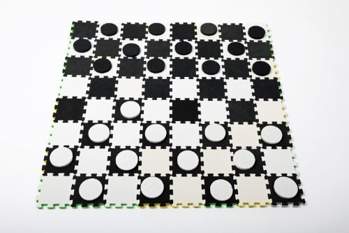 Traditional Garden Games Giant Garden Draughts Set