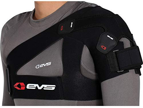 EVS SB03 Shoulder Brace, Compression Fit, Medical Grade, w/ X-Strap, S