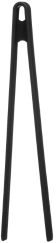 Premier Housewares Zing Silicone Tongs - Black