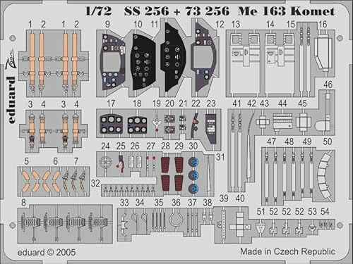 Eduard Accessories SS256 Modellbauzubehör Me 163 Komet