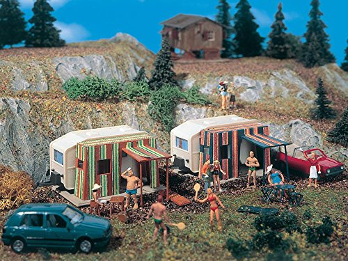 45145 H0 Campingwagen, 2 Stück