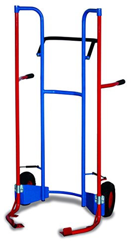 Reifenkarre niedrig RAL5010 Enzianblau Reifen Radsatz Lenkrolle Transportrolle