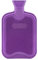 HomeTop Premium Classic Rubber Hot Water Bottle (2 Liters, Purple)