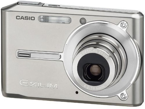 Casio EXILIM EX-S600 Digitalkamera (6 Megapixel) in Sparkle Silver