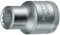 GEDORE Steckschlüsseleinsatz, Nuss, 1/2'' 12,5 mm Antrieb, 12-kant, 26 mm Weite, Werkzeug, D 19 26, Stahl verchromt