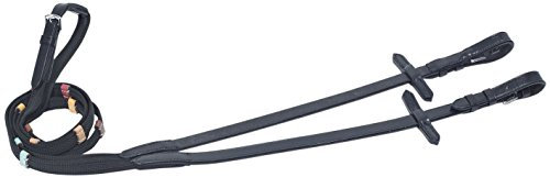 BUSSE Zügel ANTISLIP-KIDS, Vollblut/Warmblut, schwarz