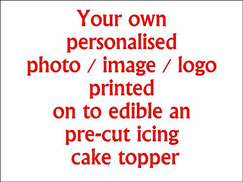 A4 Your Photo Personalised Image ICING Cake Topper Decoration
