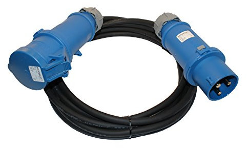 netbote24® Verlängerungskabel CEE 230V/32A 6h IP44 H07RN-F 3G 2,5mm² Diverse Längen (25m)