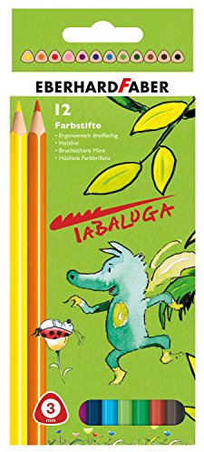 Eberhard Faber 511416 - Buntstift dreiflächig, Tabaluga, 12er Set