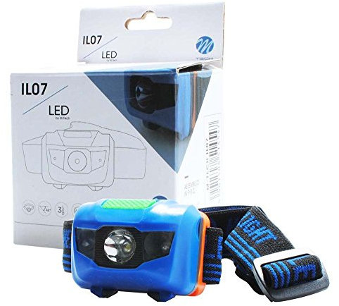 M-Tech LINTERNA FRONTAL CABEZA LED CON TECNOLOGIA OSRAM IL07