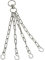 V3TEC Kette für Boxsack silber