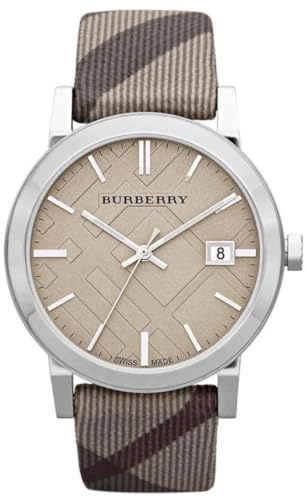 Burberry Heritage Womens Analogue Quartz Watch with Nylon Bracelet BU9023