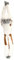 Wild Republic 14463 15251 - Hanging Monkey Plüsch Lisztaffe, 51 cm, Baumwolltop