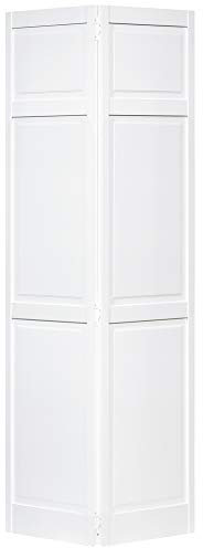 Bi-fold puerta, acabado (blanco) six-panel estilo 1 x 24 x 80 (1 x 30 x 80)