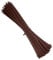 KafTon Pack of 100 Brown Cable Zip Ties, UL Nylon, Perfect for PC, Bicycle Tie Wrap DIY Home Wire Vegetable Garden Office (200mm x 4.8mm) Brown
