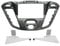 Connects2 CT23FD39 Ford Transit Custom 2012> Double Din Car Stereo Fascia Panel (Nebula Piano Optic)