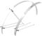 Contec Schutzblech Flat Fender Set 28, 32 mm, silber