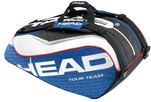 HEAD Erwachsene Tennistasche, Blau/Weiß, 77 x 40 x 34 cm, 104 Liter