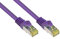 Good Connections 8070R - Cable de red - Morado 0.3m
