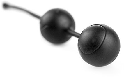 BESONDERS SCHWERE „BECKENBODENMUSKULATURKUGELN“ von „BuyAndFeelGood“ aussen SOFT aus 100% SILICON und innen HARD aus EDELSTAHL - Erotische Analkugeln/Analplug