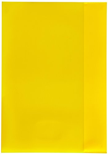 Herlitz 5214010 Hefthülle A4, 25 Stück, gelb