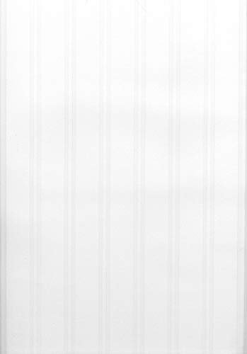 Brewster 144-59016 Panneau de Bois Marron à Peindre Papier Peint, White