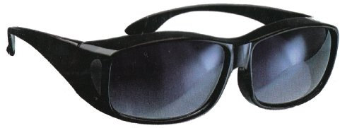 PEARL Überziehbrille: Überzieh-Sonnenbrille Day Vision für Brillenträger, UV 380 (Sonnenbrille über Normale Brille, Sonnenbrille über Sehbrille, Übersonnenbrille Herren)