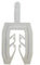 SYSTEMCAL 701 Cale Fourchette 701 Prunier SAS-Neutre-30x40 vis de Ø7 mm-Boite 1000-SCJP701