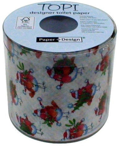 Toilettenpapier - Weihnachtsvogel