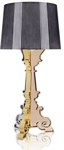Kartell Bourgie Lampada da Tavolo, Dimmerabile, Multicolor Titanio