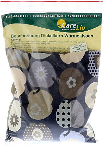 DINKELKERN Wärmekissen m.Bezug 17x17 cm 1 St