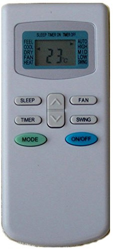 Generic Aire acondicionado TCL Klimaire Pioneer Ciac Airton Dronic Fujico Universal Asia Airmaster Ayre Titan Conia Gykq-03 Mando a distancia