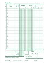 RNK Verlag Kassenbuch mit MwSt.-Spalte, zum Durchschreiben - A4, 2 x 40, SD, MP