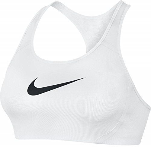 Nike Damen Victory Shape Sport-BH, weiß Black/White, M