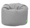 BeanLazy ® 100% Cotton Large Grey Stars Bean Bag with Filling