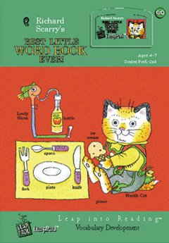 LeapPad: Leap 1 Vocabulary - Richard Scary's Best Little Word Book Ever Interactive Book and Cartridge