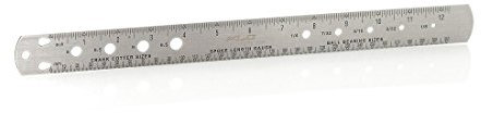 XLC Unisex – Erwachsene Speichenmesslehre TO-S68, Silber, One Size