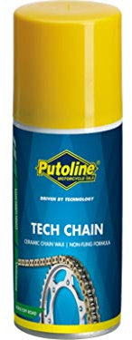 Putoline Tech Chain, Kettenspray, mit Keramik-Wachs, für O- u. X-Ring-Ketten; 100 ml Spraydose
