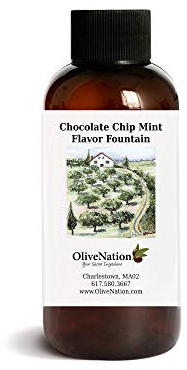 OliveNation Chocolate Chip Mint Flavor Fountain - 32 fl oz