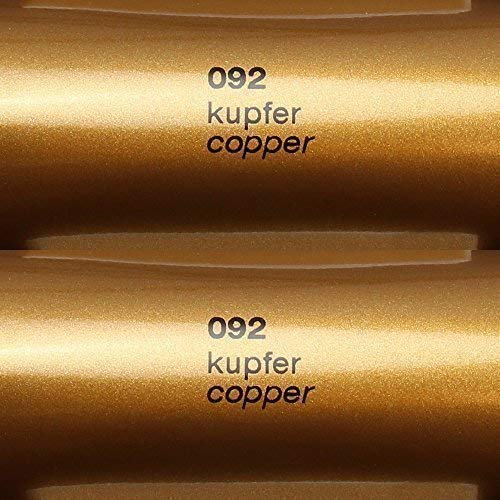 Unbekannt 5,60€/m² Oracal 651 Folie - 5m x 0,63m - 092 Kupfer - Glanz Klebe Moebel Plotter Selbstklebend - Orafol Plotterfolie glänzend