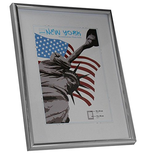 Dorr New York Bilderrahmen, 23 x 18 cm, silberfarben