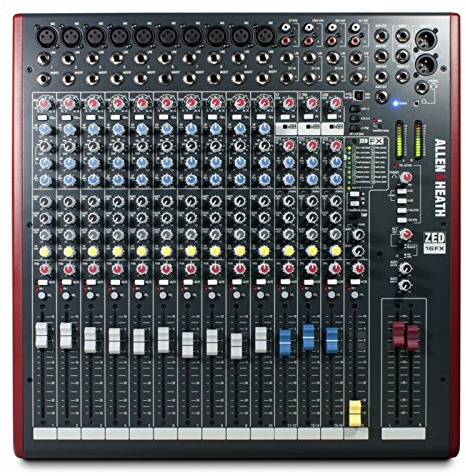Allen & Heath ZED-16FX 16-Channel Analog Mixer with Onboard FX & USB I/O