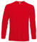 Fruit of the Loom Long Sleeve T-Shirt - Red - XXL