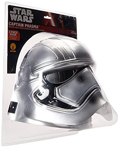 Rubie's offiziellesr 2-teiliger Captain Maskenhelm Star Wars Phasma, Kostüm für Erwachsene - Einheitsgröße, Welttag des Buches Halloween