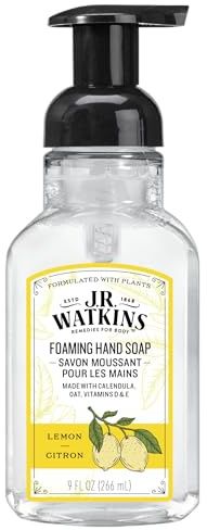 Watkins 20626 9 oz Lemon Scent Foaming Hand Soap