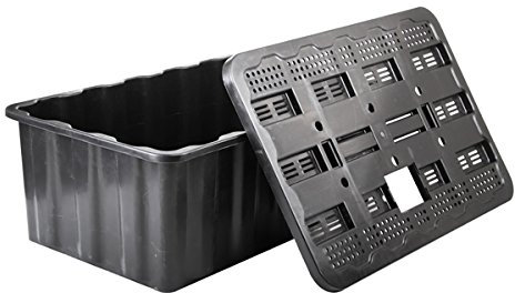 Primrose 94cm 200L Heavy Duty Plastic Reservoir for Water Feature Outdoor Underground Pump Access
