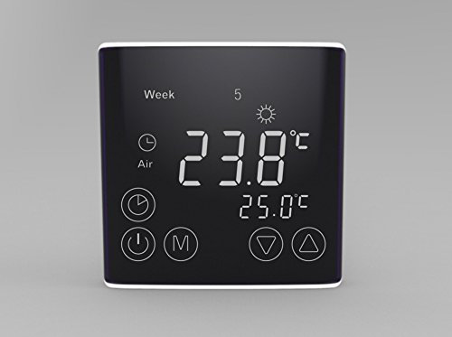 Digitaler Raumthermostat Touchscreen 16Ampere