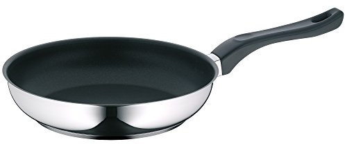 WMF Uncoated Diadem Plus Cromargan Frying Pan, Silver, 24 cm