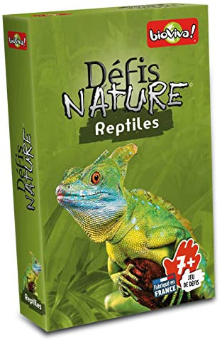 Bioviva 0101003108-board Game-Challenges innerhalb Nature Reptilien