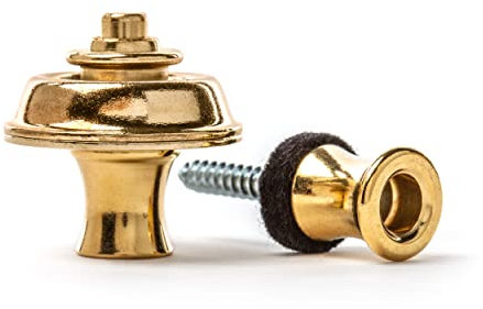 Jim Dunlop Straplock Original Set - Gold